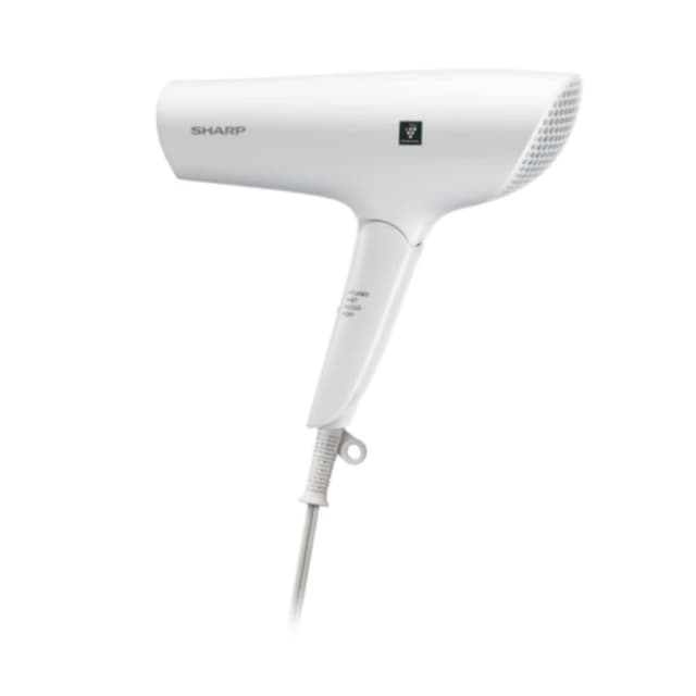 【SHARP 夏普】四氣流水潤溫控月光白吹風機IB-P601T-W