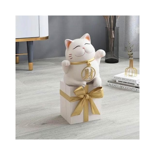 招財貓客廳擺件 大型落地傢居飾品 喬遷新居禮品收銀臺開業網紅禮物