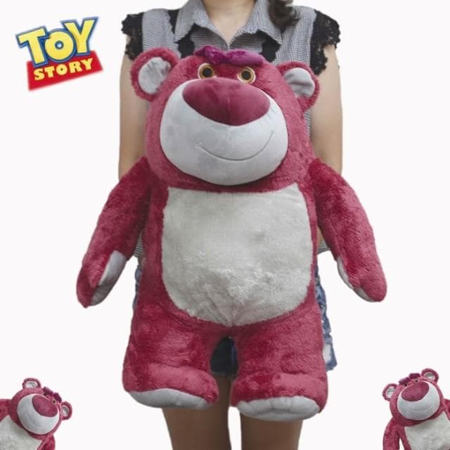 【皮克斯】正版熊抱哥娃娃 熊抱哥玩偶 熊抱哥毛絨款 玩具總動員熊抱哥 草莓熊娃娃 草莓熊玩偶 絨毛娃娃 絨毛玩偶 生日禮物