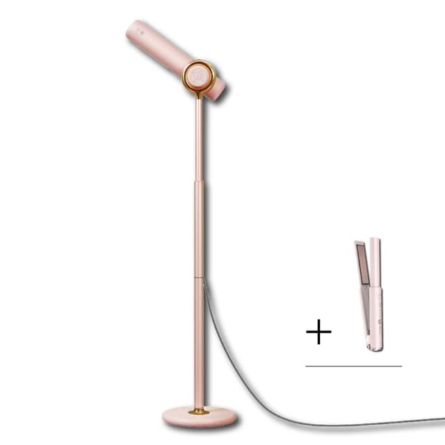 【meekee】搭贈組｜小嵐 立式吹風機 (懶人神器 快乾護髮 負離子 兒童 寵物 可遙控 MK-DRYER-1_Kimi極美職人推薦)