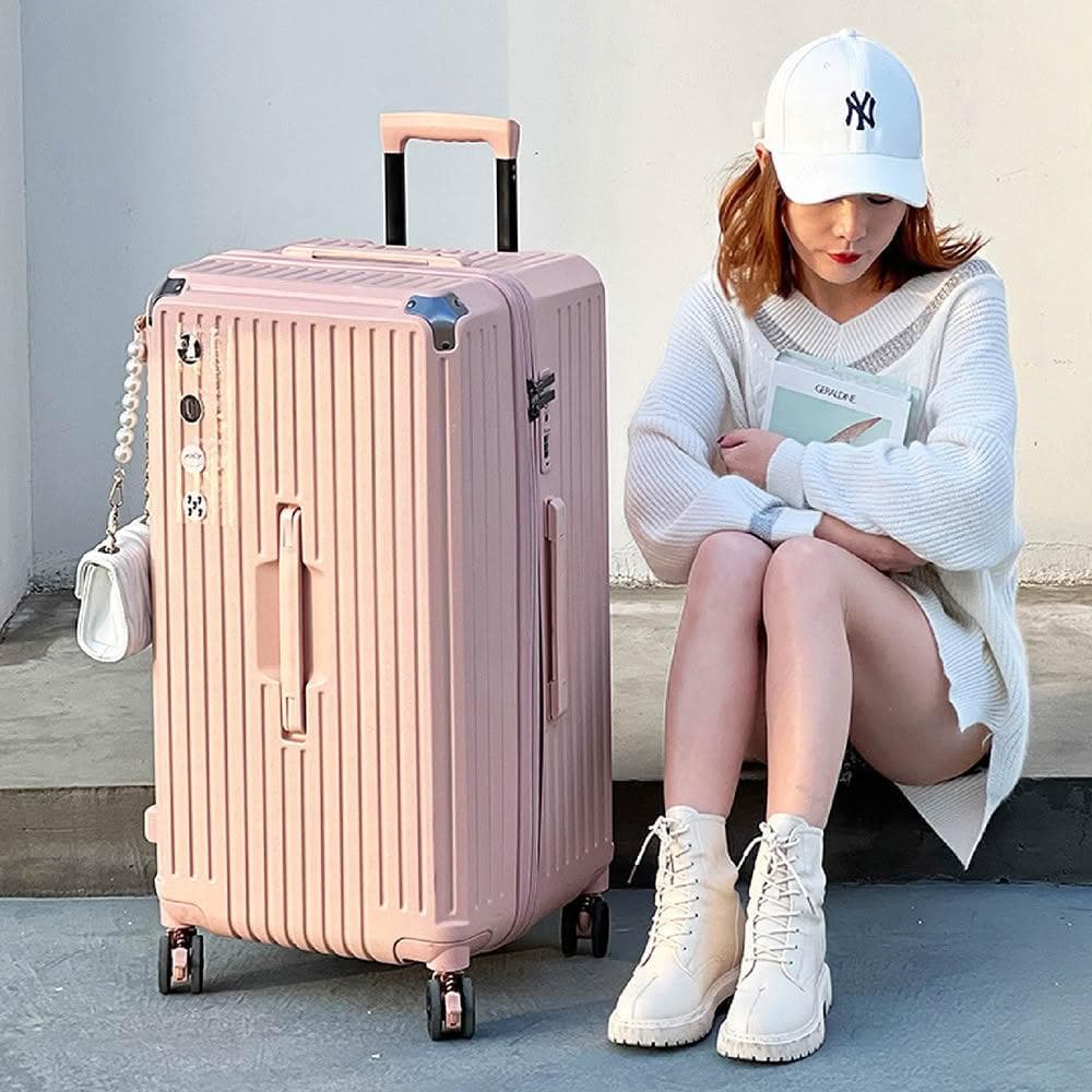 【AI Queen】5輪胖胖行李箱 28吋/32吋(行李箱/胖胖箱/旅行箱/拉桿箱)