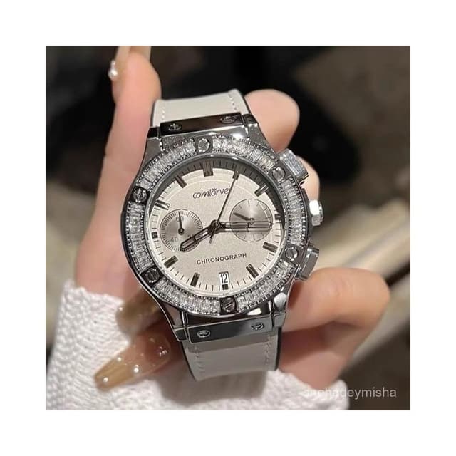 曉君精選 2025新款滿天星手錶女時尚輕奢小衆設計鑲鑽女士手錶高級感女錶