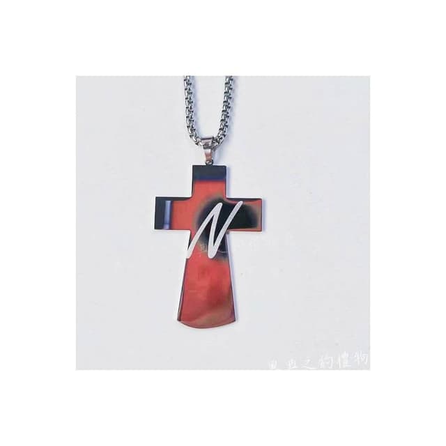 【N典原創十字架 醫療鋼項鍊】基督教 福音禮品 受洗禮物 生日 聖誕節 禮物 耶穌 搬家喬遷 聖經故事 恩典之約禮物店