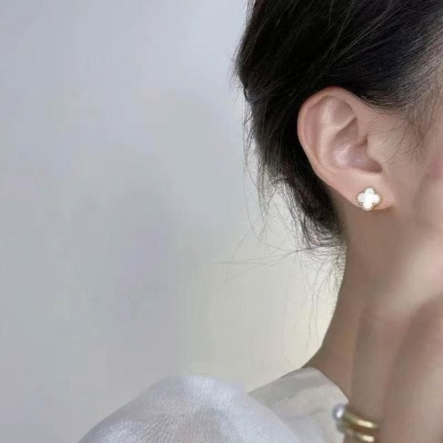 雙層C鋯石耳環 無耳洞耳夾 耳針 夾式耳環 盤蚊香耳環 愛心耳環 多款可選 耳環女 耳飾 不易過敏-23