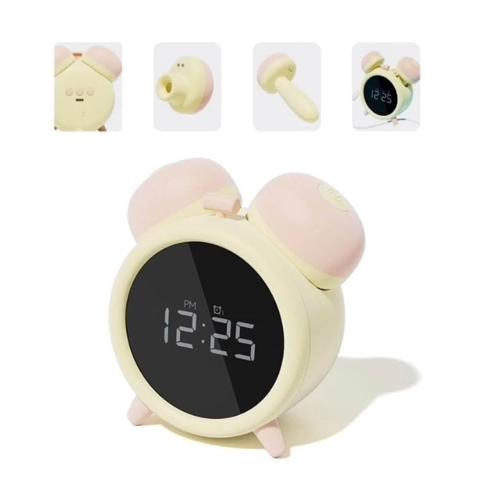 【100%】蜜糖鬧鐘 禮物貓 送女友禮物 情人節禮物 女孩鬧鐘 智能鬧鐘 吸震小鬧鐘 生日禮物 數字鬧鐘 定時鬧鐘 交換禮物
