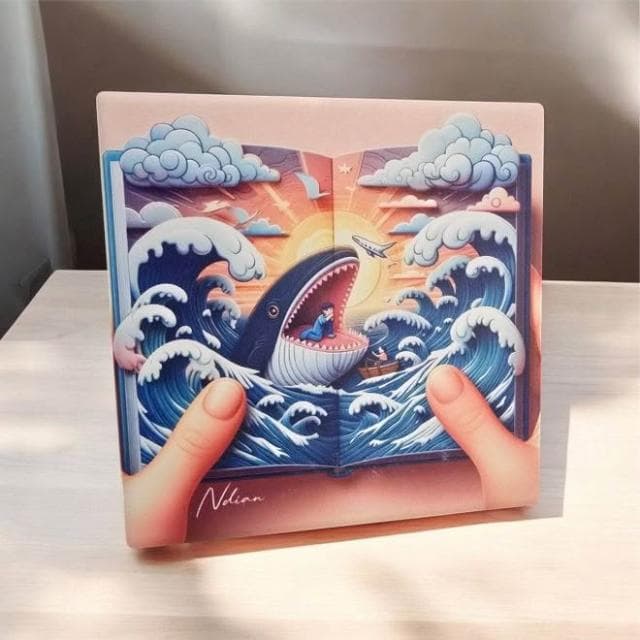 【約拿】 杯墊 基督教福音禮品 受洗 生日禮物搬家喬遷 聖經故事 恩典之約禮物店