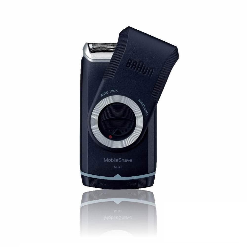 【BRAUN 百靈】德國百靈BRAUN M系列電池式輕便電鬍刀(M30)