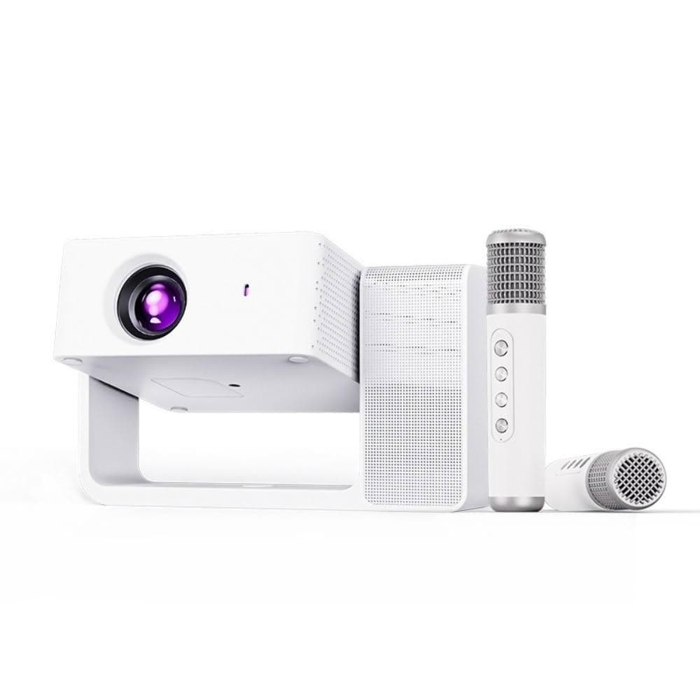 【宅造印象】家用迷你投影機 K歌藍牙音響 手機同步投影YS-302KTV