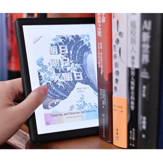 Readmoo讀墨 7吋 mooInk Nana 彩色電子書閱讀器+犢犢小提袋-暗夜黑/迷月白