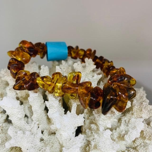 天然琥珀手鍊