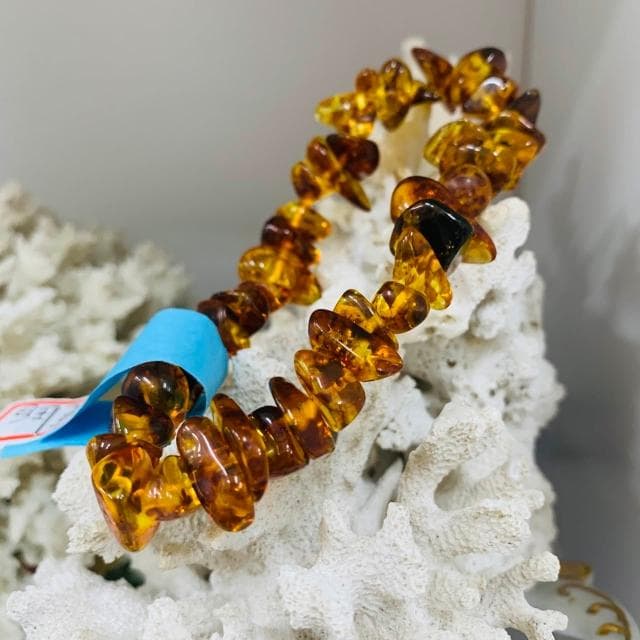 天然琥珀手鍊