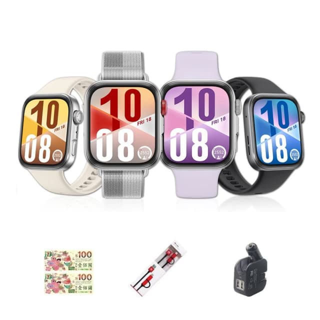 【HUAWEI 華為】HUAWEI 華為 Watch Fit 4智慧手錶 血氧心率監測 AMOLED 運動手錶 長續航 雙頻GPS定位 贈禮券