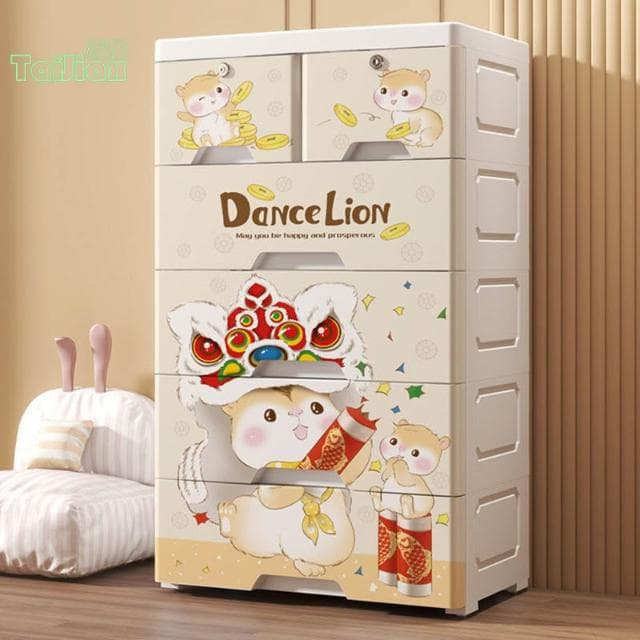 加厚塑膠抽屜式收納櫃 寶寶衣櫃 嬰兒童整理箱 玩具多層五斗置物櫃子 抽屜櫃 五斗櫃 展示櫃 玩具櫃 雜物櫃 櫥櫃 架子