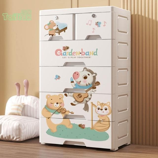 加厚塑膠抽屜式收納櫃 寶寶衣櫃 嬰兒童整理箱 玩具多層五斗置物櫃子 抽屜櫃 五斗櫃 展示櫃 玩具櫃 雜物櫃 櫥櫃 架子