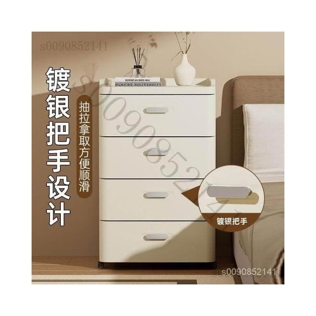 收納櫃帶抽屜臥室床頭櫃傢用衣櫃嬰兒寶寶衣服衣物置物櫃子