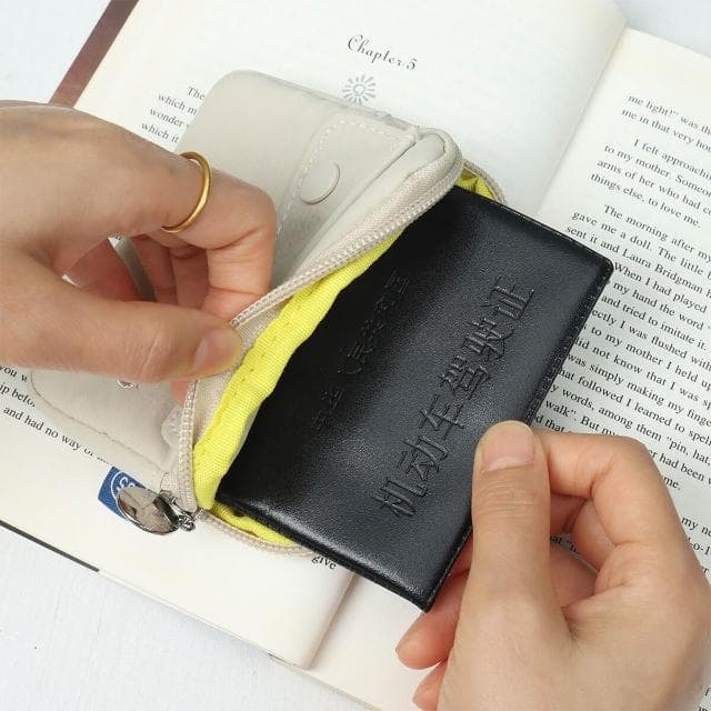 日韓拉鏈零錢防水收納包可愛簡潔大容量卡包駕駛證鑰匙扣零錢包旅行硬幣零錢包耳機包隨身袋小物件收納包零錢夾禮物迷你小包錢幣包