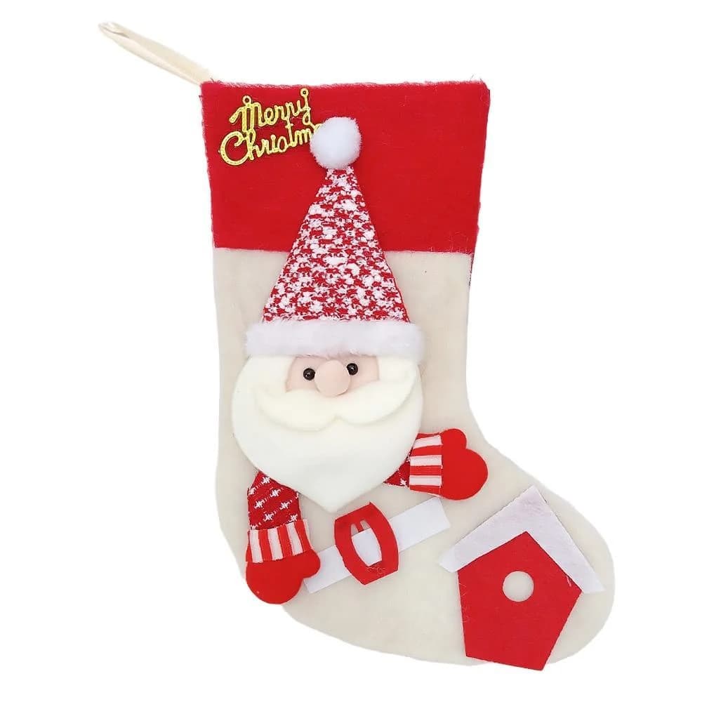 【六分埔禮品】腰帶聖誕老公公聖誕襪(聖誕節擺飾耶誕節居家節慶配件節慶裝飾佈置聖誕襪禮物襪吊飾)
