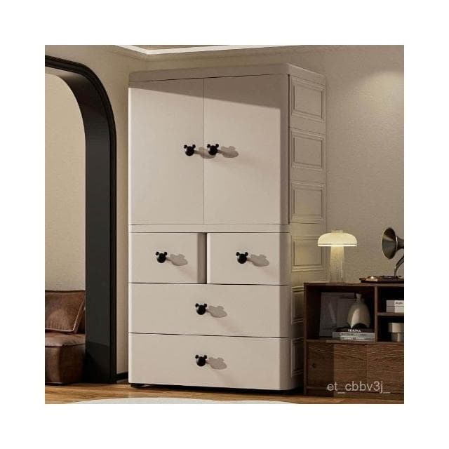 加厚寶寶衣櫃 嬰兒收納櫃 簡易兒童衣櫥 衣服整理儲物櫃