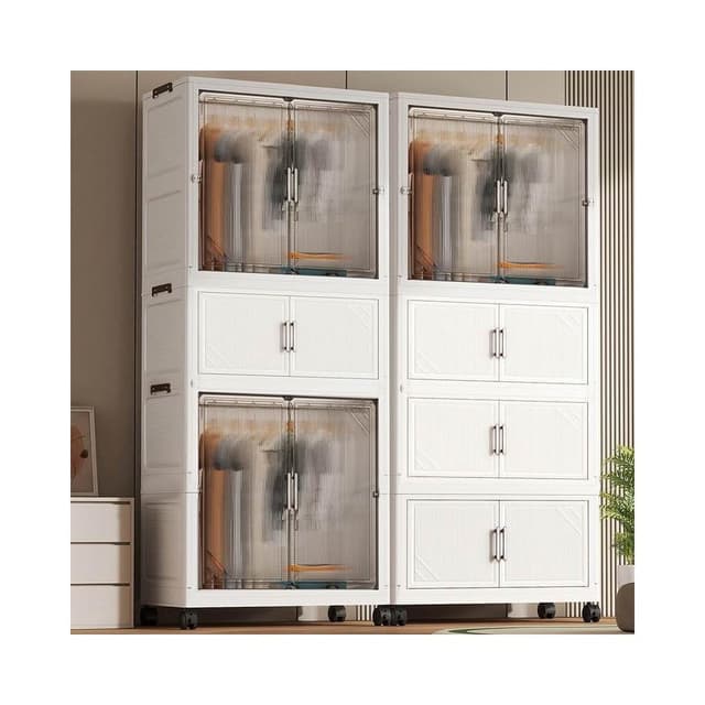 折疊式收納櫃兒童衣櫃寶寶衣物玩具儲物櫃家用臥室嬰兒房塑料衣櫃