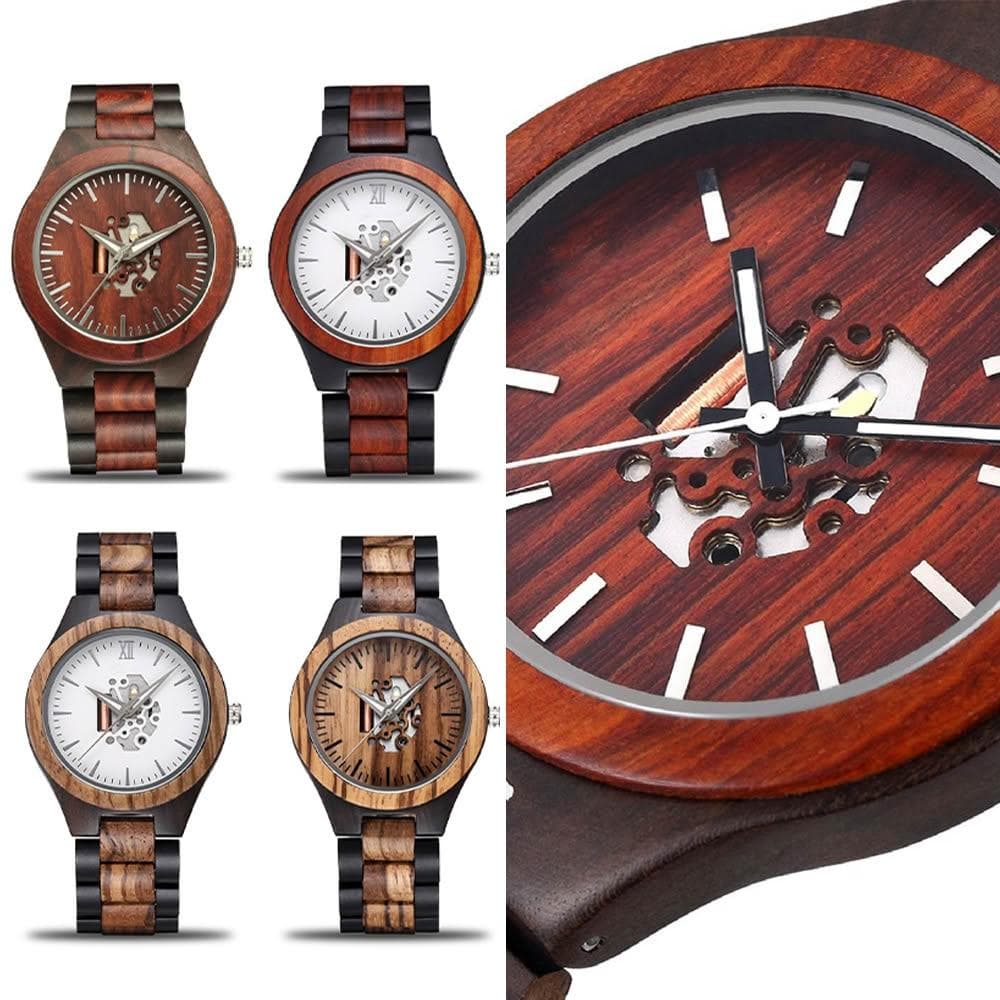【LEEHER】木質腕錶/木頭錶/石英錶/手錶/檀木手錶/木錶/指針手錶/復古原木錶/腕錶/原木腕錶/男生手錶/