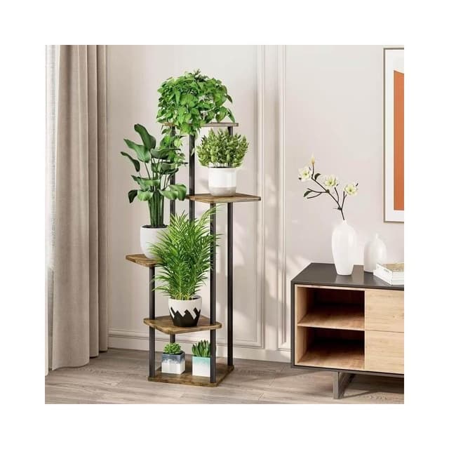 儒雅家具 免稅免運 標準件鐵藝室內外植物架金屬多層花架簡約陽臺客廳盆栽支架