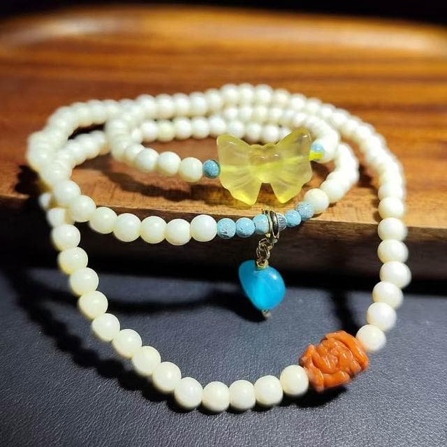 【Paiya 派亞】天然猛瑪三圈手鏈天河石南紅瑪瑙瑩石綠松石手串可當項鍊