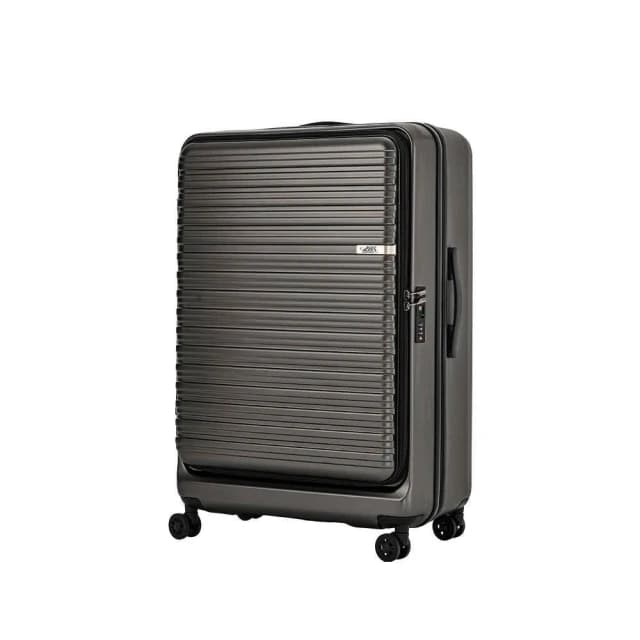 【ABS 愛貝斯】25吋 上掀式旅行箱 前開式旅行箱 TSA海關鎖旅行箱可託運行李箱