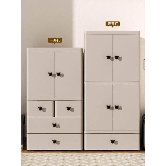 70/80cm特大加厚寶寶衣櫃嬰兒收納櫃簡易兒童衣櫥衣服整理儲物櫃