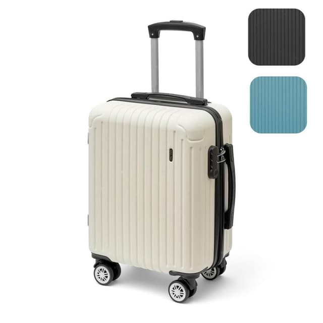 【ROYAL POLO】16吋防刮硬殼行李箱 心森活ABS拉鍊硬殼箱