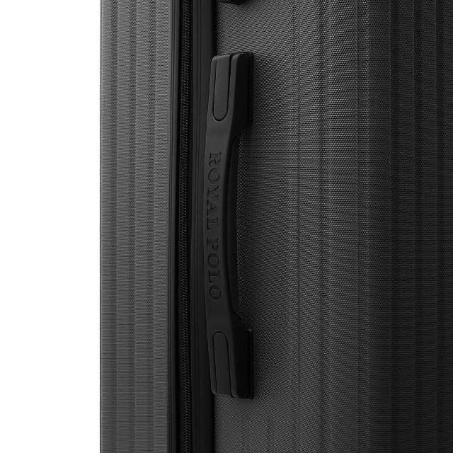 【ROYAL POLO】16吋防刮硬殼行李箱 心森活ABS拉鍊硬殼箱