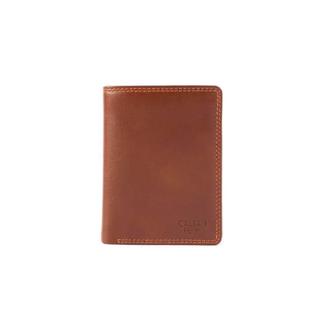 【CALTAN】CALTAN DESIGN | 真皮三折多功能筆記中夾 071741 兩色(真皮 中夾 皮夾 錢包 招財 母錢包)