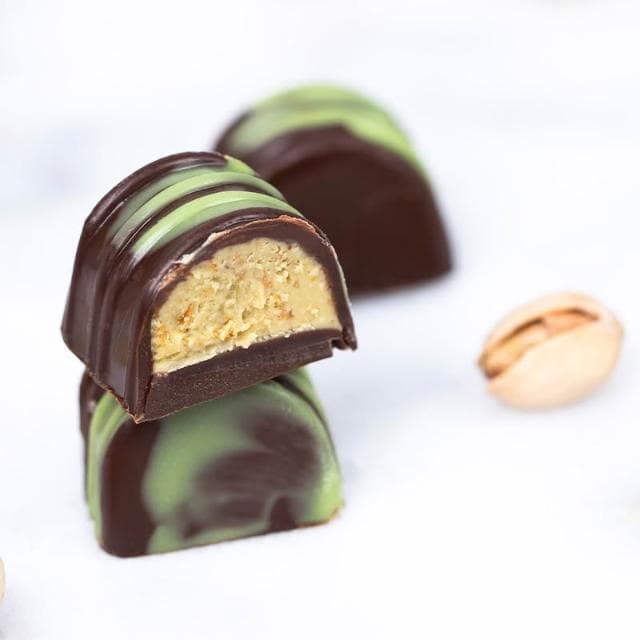 【Ruta 露特巧克力】立陶宛百年品牌國寶級巧克力 ｜ 露特 開心果夾心巧克力(杜拜巧克力)(10入)