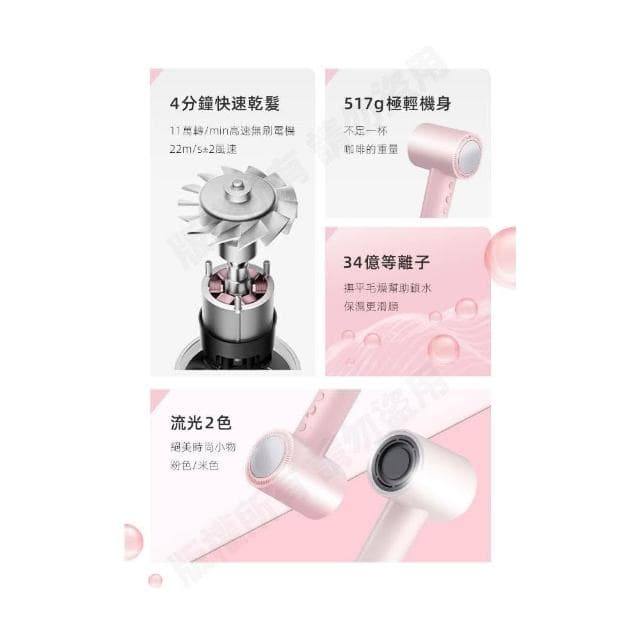 【Giaretti】珈樂堤高速等離子吹風機 GT-HD16