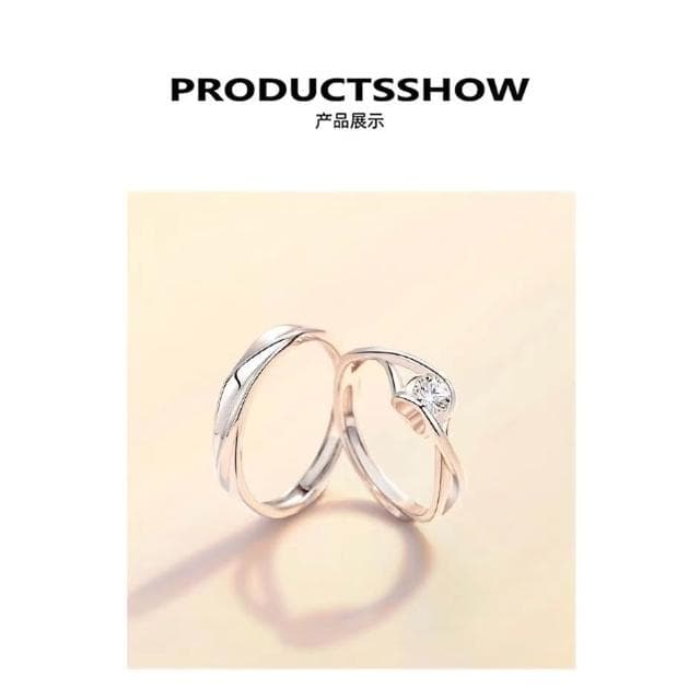 LNIEER999純銀愛之永恆情侶對戒男女款戒指生日禮物禮盒裝送女友