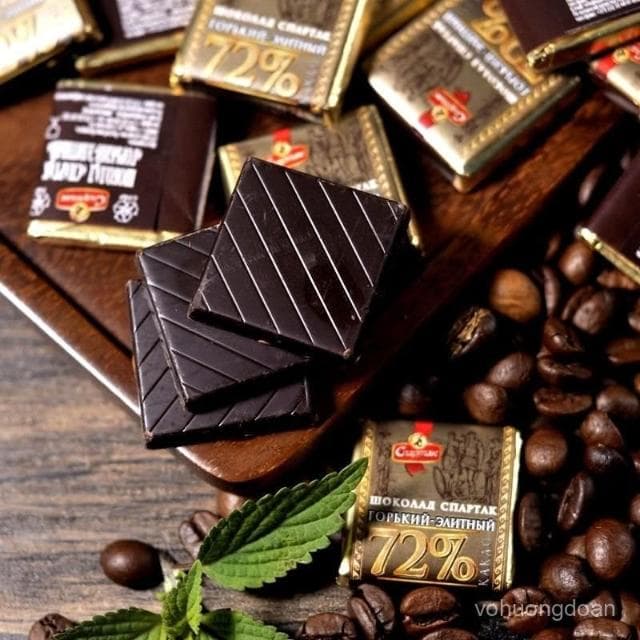 心心相印 白俄羅斯進口純可可脂黑巧克力塊斯巴達克代餐飽腹聖誕節零食品
