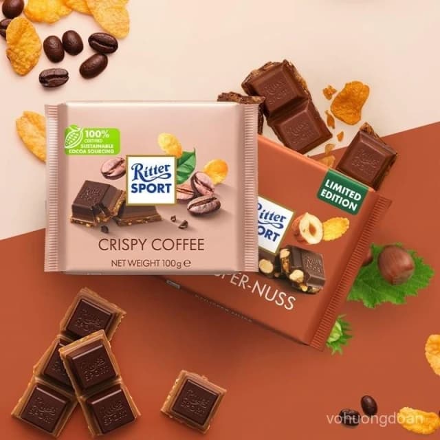 心心相印 【30天熱銷1238件】5塊裝正品德國進口瑞特滋瑞特斯波德巧克力夾心榛子網紅零食排塊