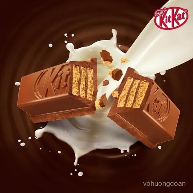 心心相印 【30天熱銷3694件】KitKat雀巢奇巧24g*2盒威化黑巧抹茶牛奶巧克力糖果小喫休閒