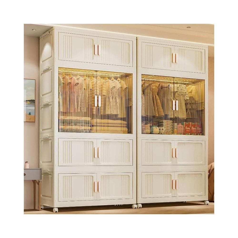 儒雅家具 免稅免運 免安裝寶寶衣櫃加厚嬰兒收納櫃家用零食整理箱衣服儲物兒童小衣櫥