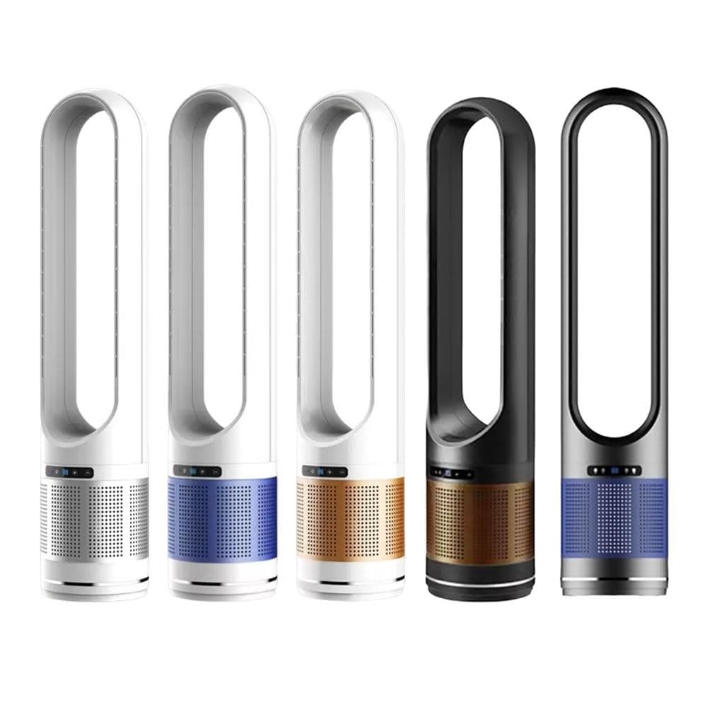 【EARISE 雅蘭仕】50寸無業冷風扇 淨化器風扇 落地清淨空氣風扇 自然柔風 負離子空氣淨化循環風扇 關窗也不悶 無刷變電機超靜音巨省電