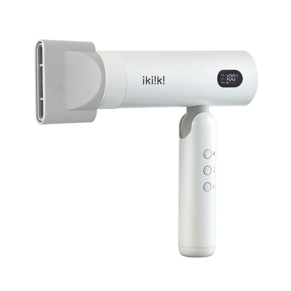 【ikiiki 伊崎】負離子吹風機 雙電壓 吹風機 折疊吹風機 大風量吹風機 IK-HD5004 (速達)