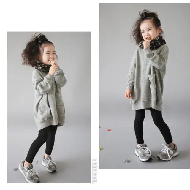 【橘魔法】莫蘭迪色系百搭棉質內搭褲(大童 長褲 安全褲 兒童 童裝 女童 內搭褲)