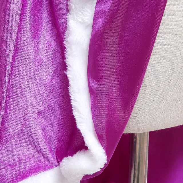 【橘魔法】絨布公主披風(萬聖節 斗篷 披肩 冰雪奇緣 貝兒公主 角色扮演 攝影 裝扮 女童 兒童 童裝)