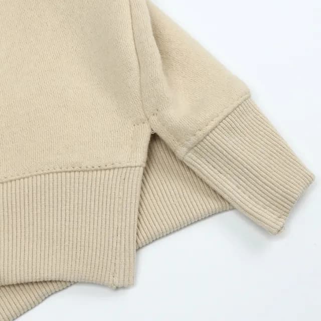 【橘魔法】恐龍刺角造型棉絨素面連帽上衣(長袖上衣 帽T 中性款 男童 女童 童裝 兒童 中童 小童 保暖)