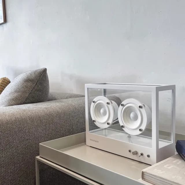 【TRANSPARENT】Small Transparent Speaker(透明無線藍牙音響)