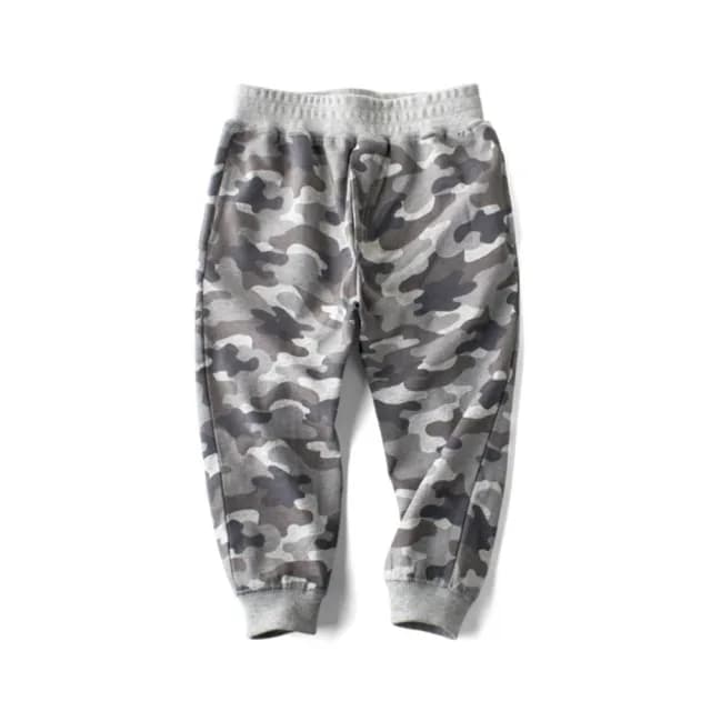 【橘魔法】男童迷彩運動褲(長褲 縮口褲 運動褲 薄長褲 褲子 童裝 兒童)