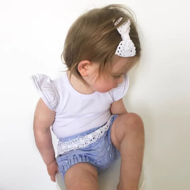 【橘魔法】超好搭純色小飛袖包屁衣(連身衣 嬰幼兒 寶寶 女童 兒童 小童 童裝)