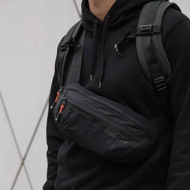 【Stubble & Co】父親節禮物 Ultra Light Sling 3L 便攜折疊腰包(STCPKSL/登山/健行/露營/日用/輕量/旅行)