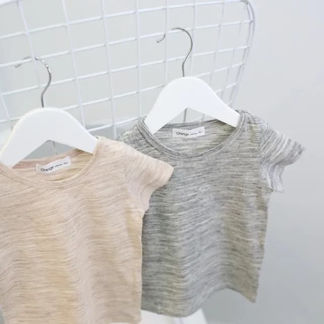 【橘魔法】極簡好搭彩棉短袖上衣(T恤 棉T 中性款 男童 女童 童裝 兒童)