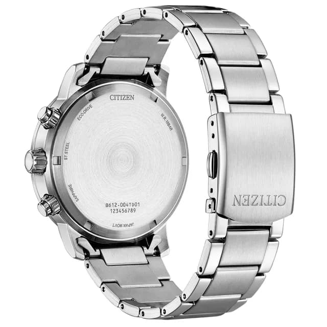 【CITIZEN 星辰】七夕印花錶盤 光動能計時手錶 禮物 送禮 推薦(CA0840-87L)