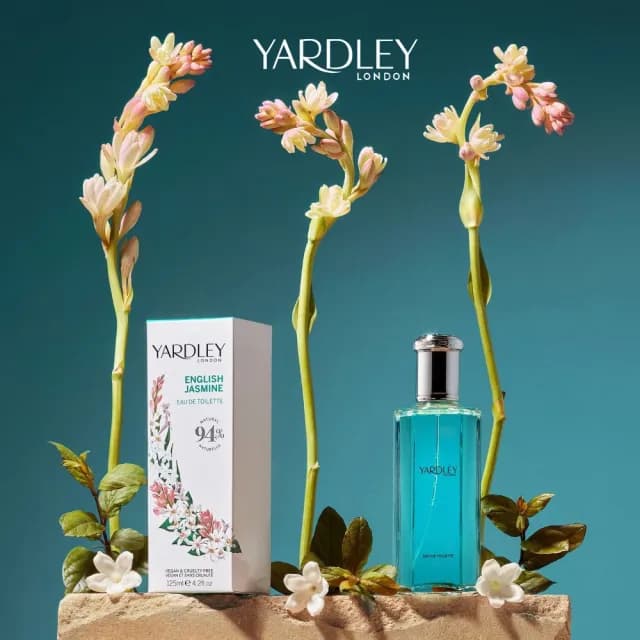 【YARDLEY 雅麗】英國茉莉淡香水125ml(專櫃公司貨)